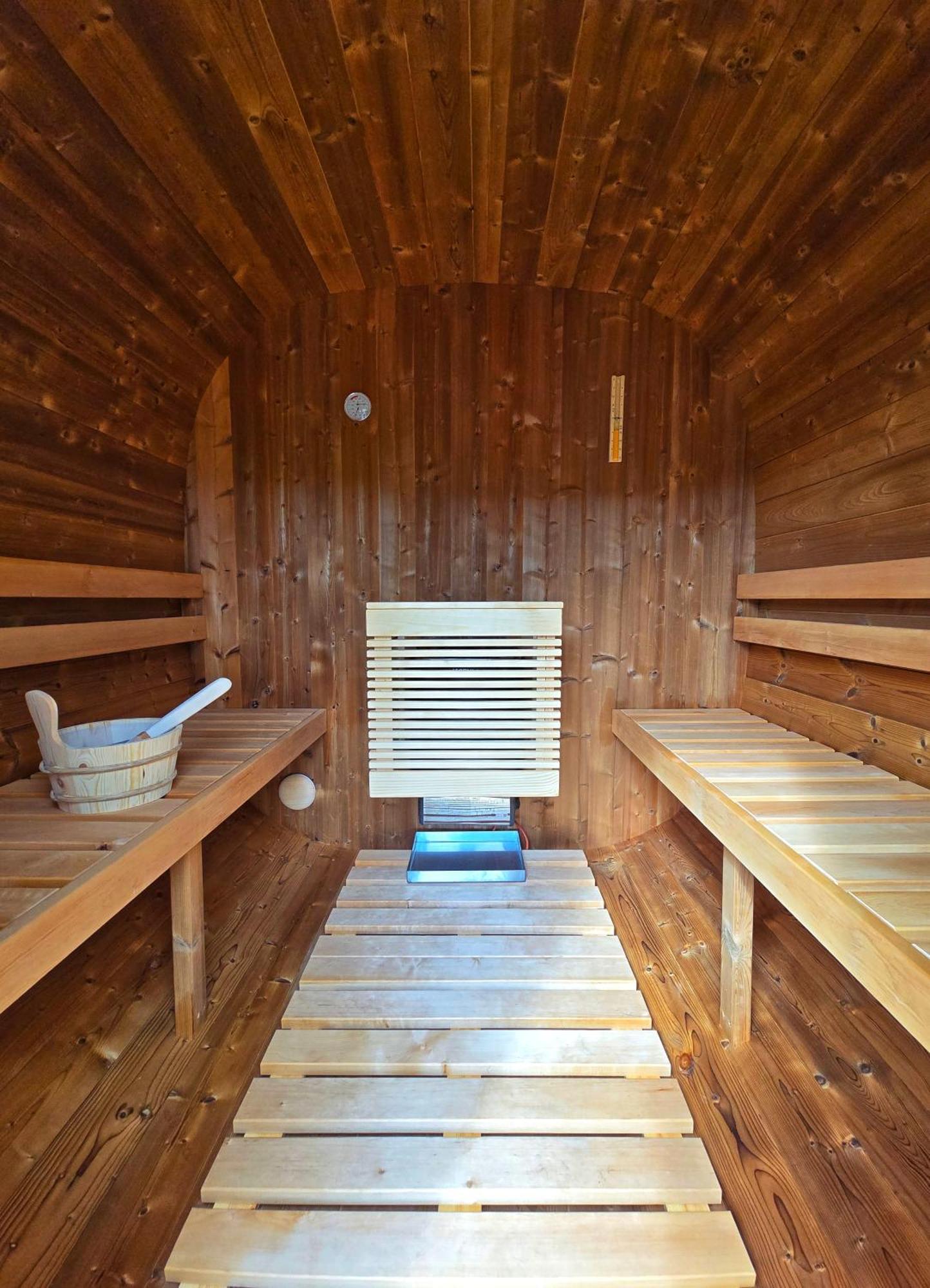 Tiny House Im Felsenland Mit Sauna Villa Lug Ngoại thất bức ảnh